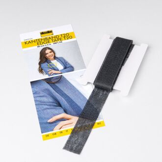 Vlieseline edge tape T20 graphite (5m SB)