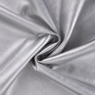 Vintage faux leather silver