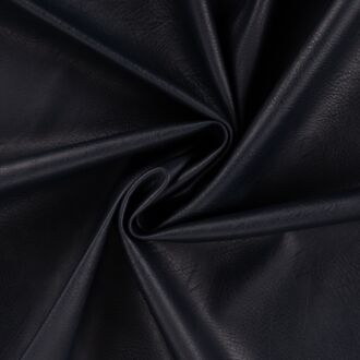 Vintage faux leather navy