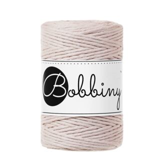 Bobbiny 1.5mm macrame cord nude (100m)