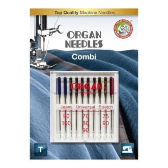 Organ sewing machine needles Combi Pack assortment Blister Pack