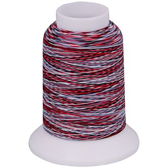 baby lock Multicolor Bauschgarn, 1000m - schwarz-rot-weiß
