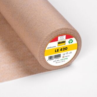Vlieseline LE 420 iron-on interlining / leather interlining