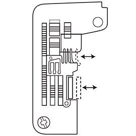 Stitch width babylock Victory