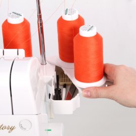 Practical accessory compartment for babylock Victory